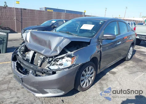 2017 Nissan Sentra S из США, поврежденный, VIN 3N1AB7AP4HY220197